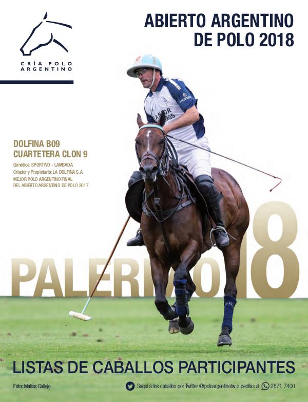 Listas Raza Polo Argentino Palermo18AACCP