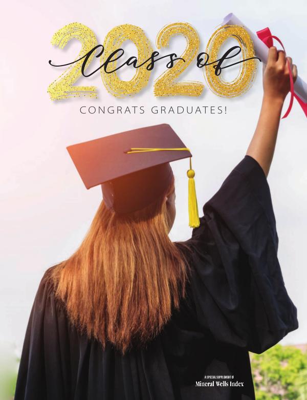 Palo Pinto County Graduation Class of 2020