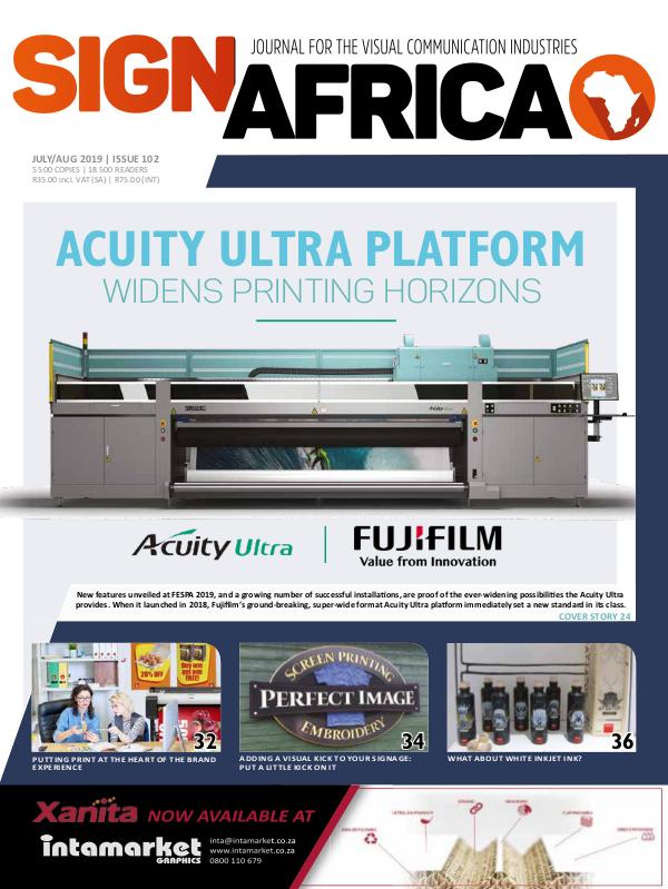 Sign Africa Journal July / August 2019