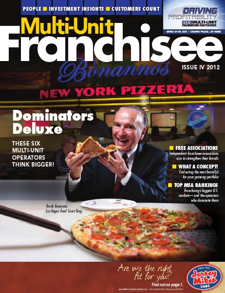 Multi-Unit Franchisee Magazine Issue IV, 2012