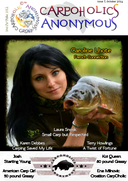 Carp Angler Magazine CAM, Carpoholic Anonymous Issue 7, October 2014