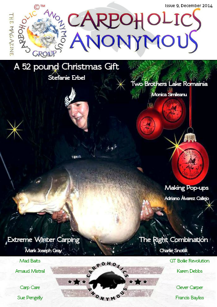 Carp Angler Magazine CAM, Carpoholic Anonymous Issue 9, December 2014