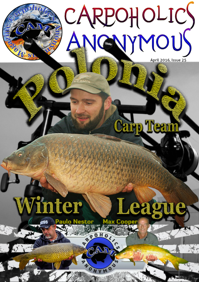 Carp Angler Magazine CAM, Carpoholic Anonymous Issue 25, April 2016