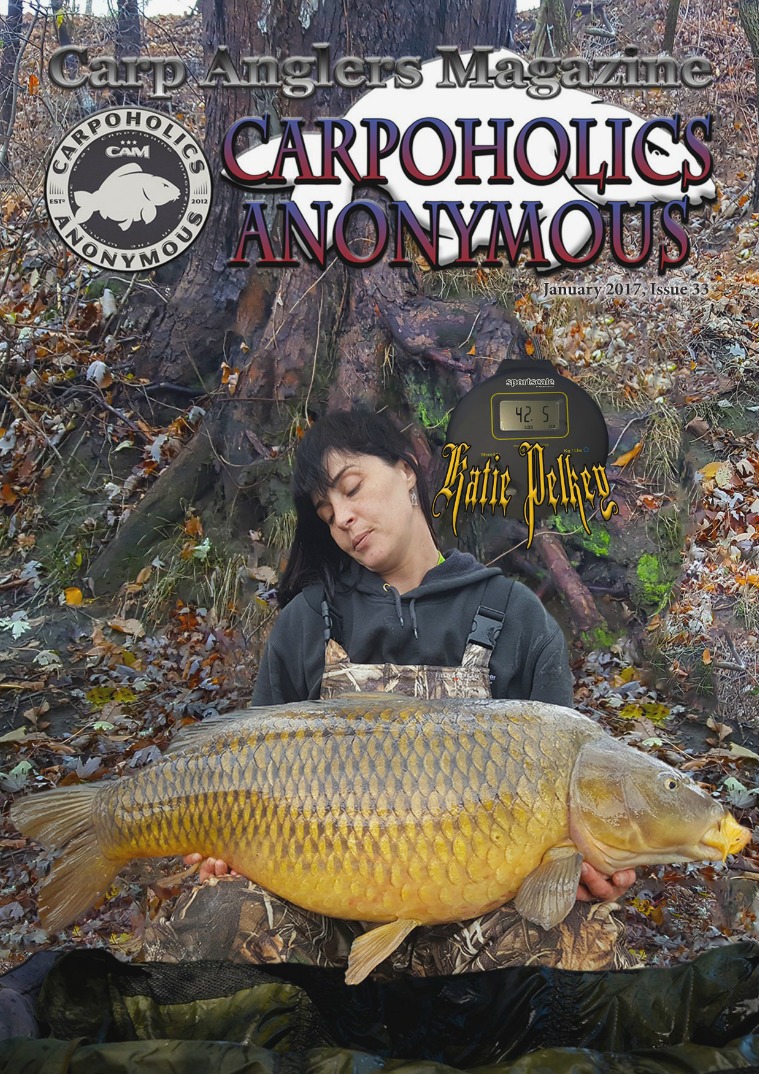 Carp Angler Magazine CAM, Carpoholic Anonymous Issue 33, January 2017