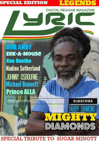 Lyric Digital Reggae Magazine The LEGENDS 1 - 2015