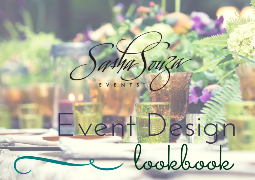 Sasha Souza Events - 2015 Lookbook Sasha Souza Events 2015 Lookbook