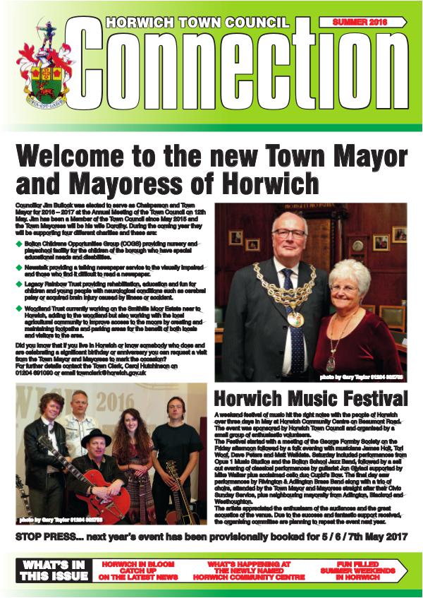 Horwich Town Council Connection Summer 2016