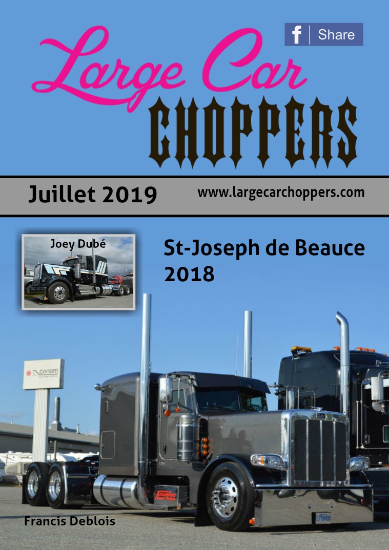 Large Car Choppers Juillet - 2019