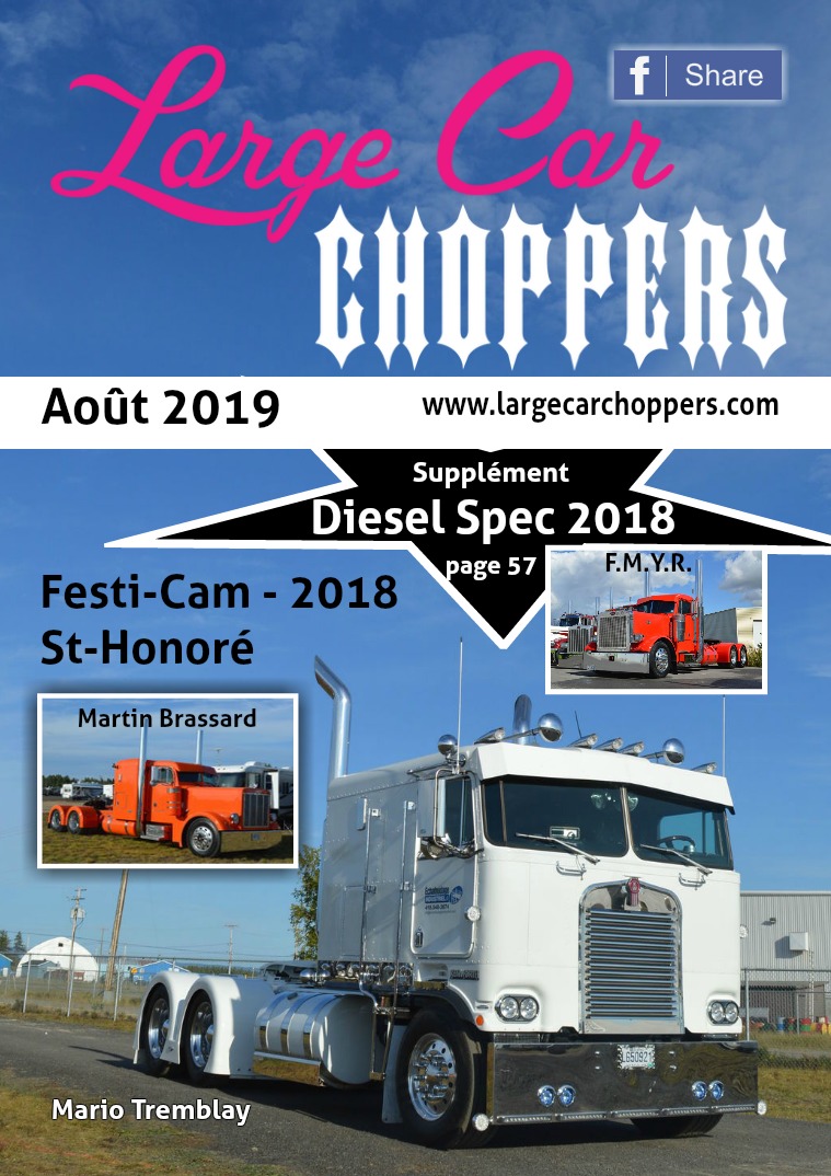 Large Car Choppers Août - 2019