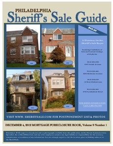 December 4th Mortgage Foreclosure Guide For Philadelphia 12042012M(NM)
