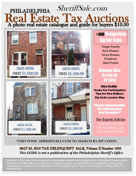 Guide To Buying Philadelphia Tax Properties May Guide To Buying Tax Del Properties In Phila