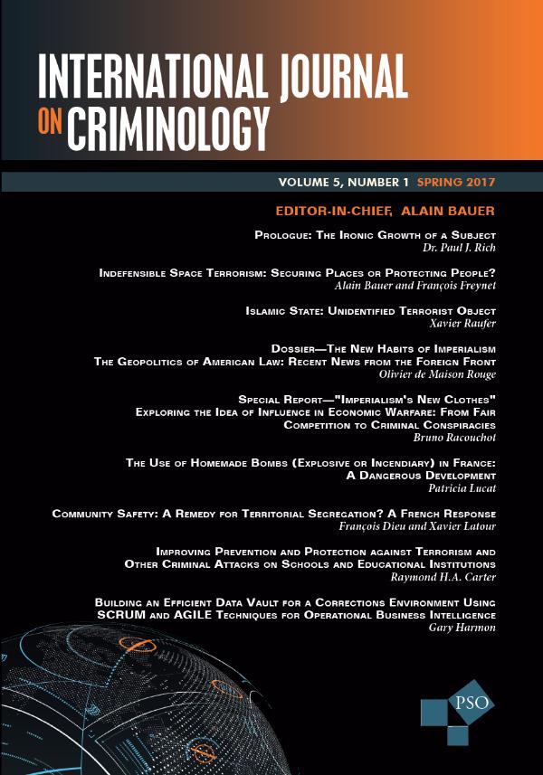 International Journal on Criminology Issue 5 Volume 1, Spring 2017