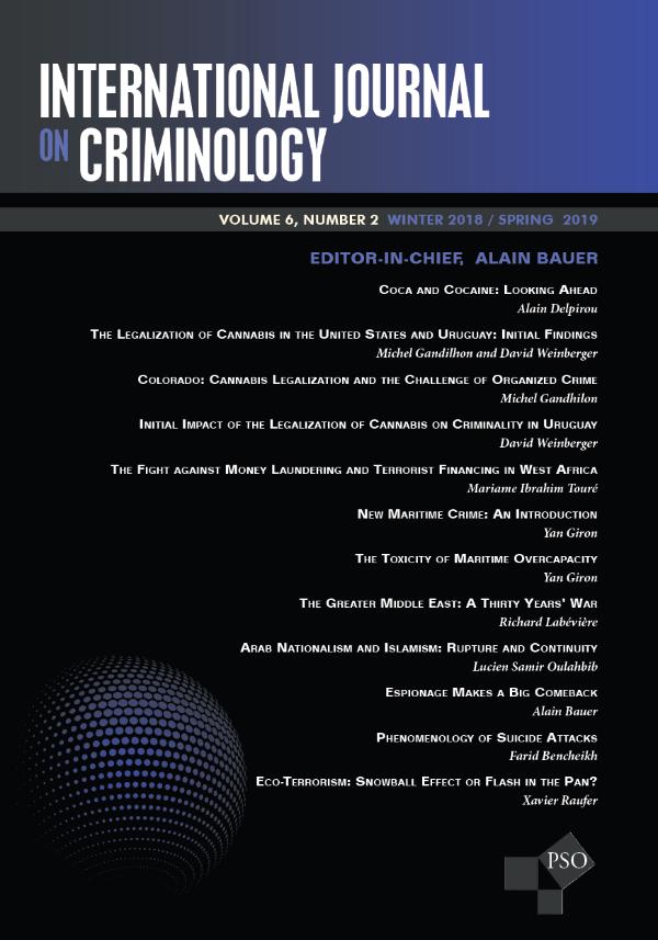 International Journal on Criminology Volume 6, Number 2, Winter 2018/Spring 2019