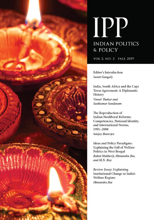 Indian Politics & Policy Volume 2, Number 2, Fall 2019