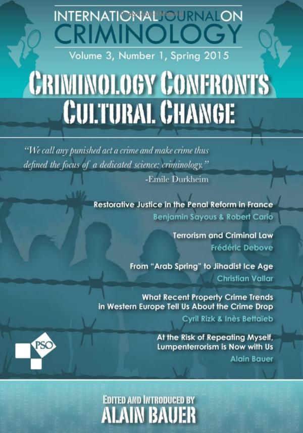 International Journal on Criminology Volume 3, Number 1, Spring 2015