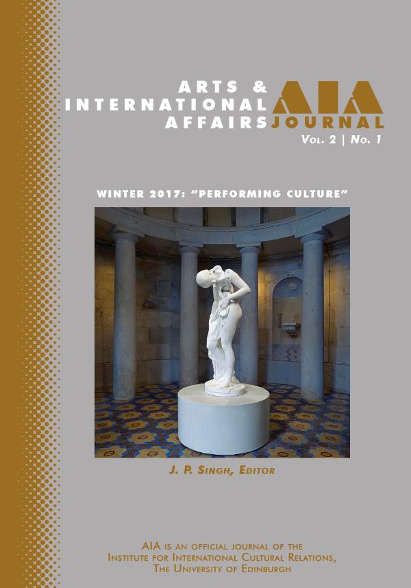 Arts & International Affairs: Volume 2, Issue 1
