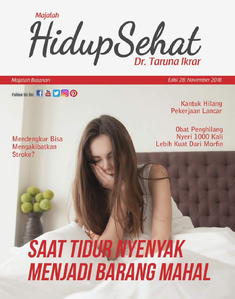 Majalah Hidup Sehat Vol 28: November 2018
