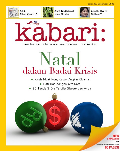 Majalah Digital Kabari Vol: 22 Desember 2008 - Januari 2009