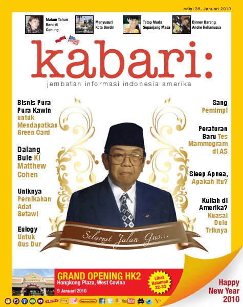 Majalah Digital Kabari Vol: 35 Januari - Februari 2010