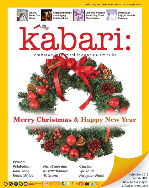 Majalah Digital Kabari Vol: 58 Desember 2011 - Januari 2012