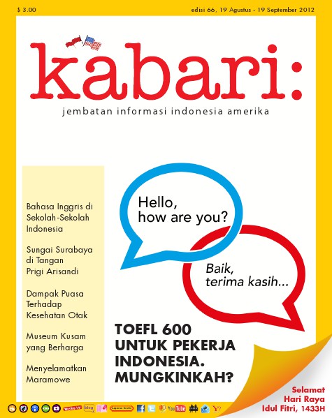 Majalah Digital Kabari Vol: 66 Agustus - September 2012