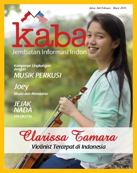 Majalah Kabari Vol 108 Februari - Maret 2016
