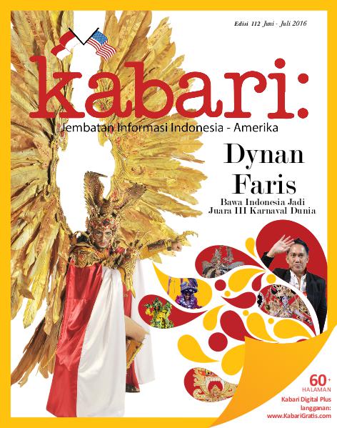 Majalah Kabari Vol 112 Juni - Juli 2016