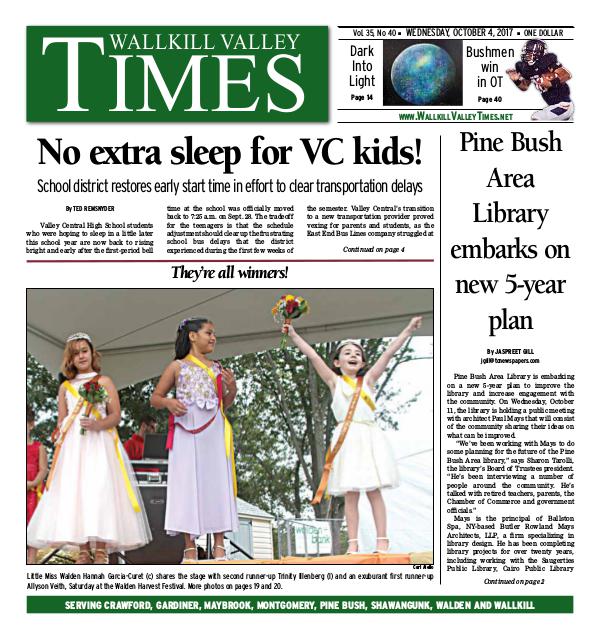 Wallkill Valley Times Oct. 04 2017