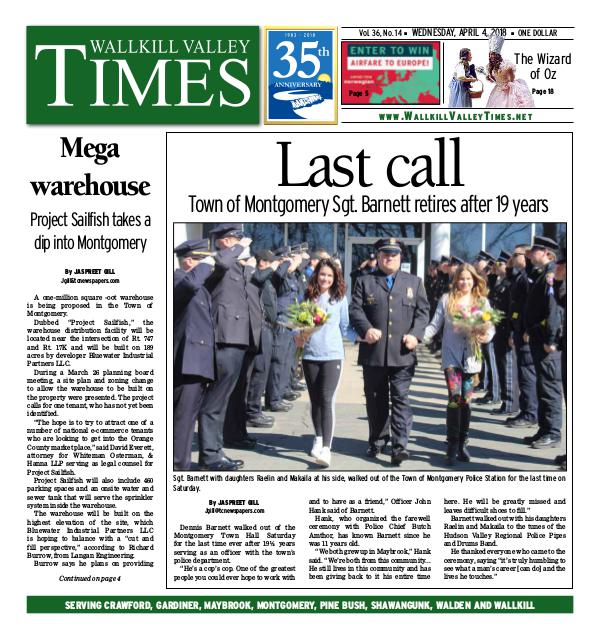 Wallkill Valley Times Apr. 04 2018