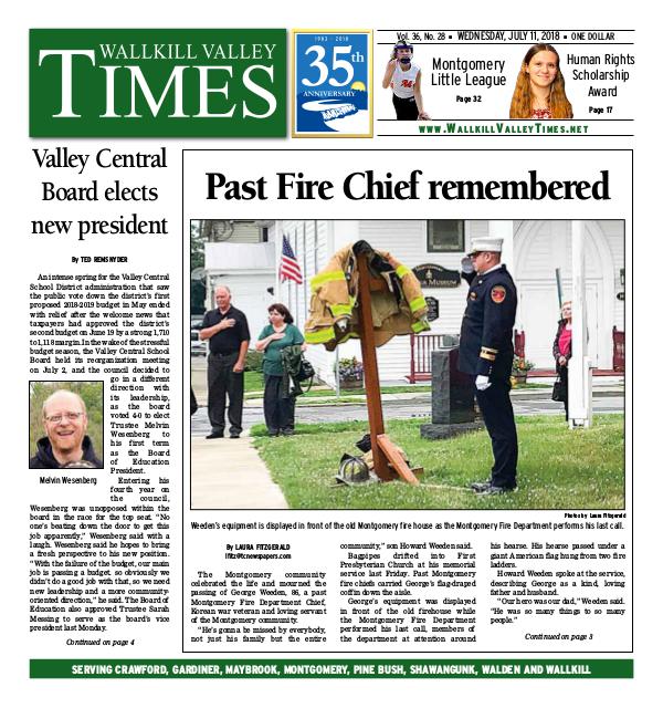 Wallkill Valley Times Jul. 11 2018