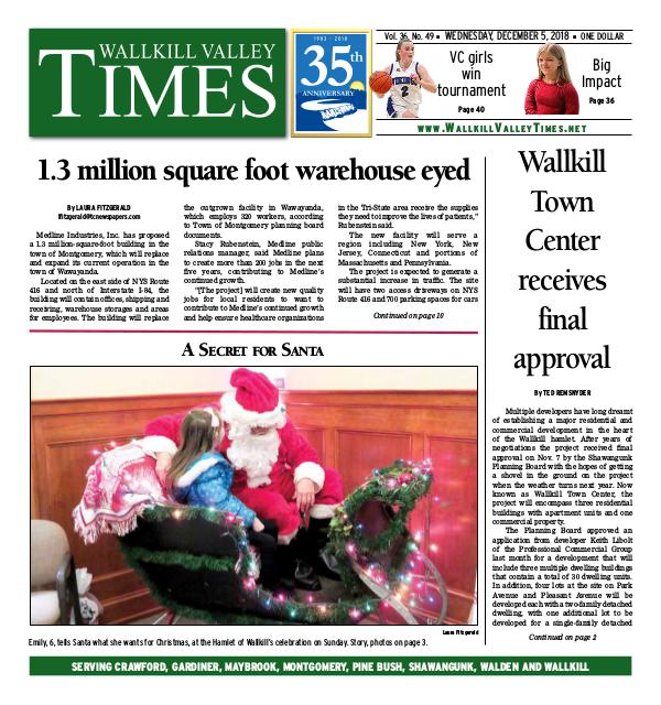 Wallkill Valley Times Dec. 05 2018