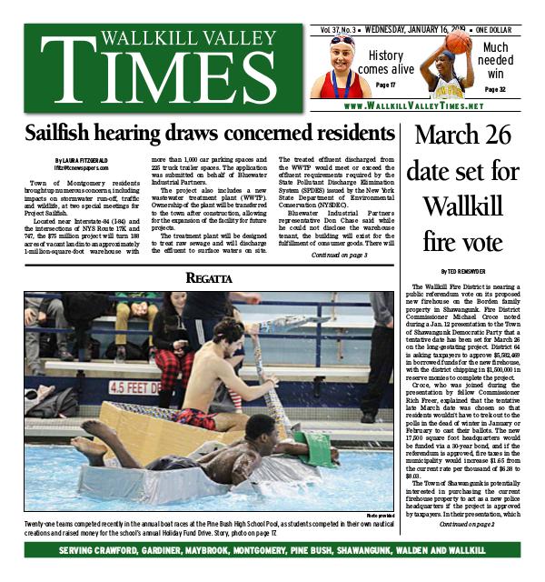 Wallkill Valley Times Jan. 16 2019