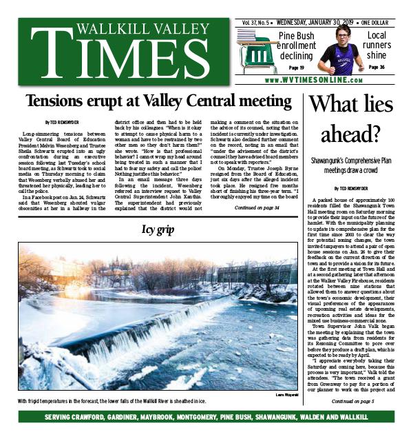 Wallkill Valley Times Jan. 30 2019