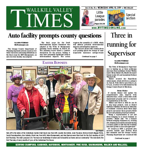 Wallkill Valley Times Apr. 10 2019