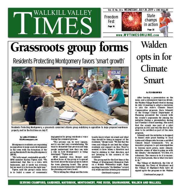 Wallkill Valley Times July 24 2019