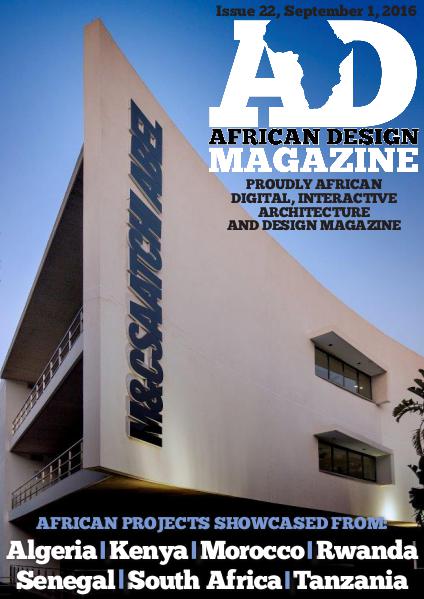 African Design Magazine September 2016