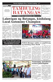Tambuling Batangas Publication
