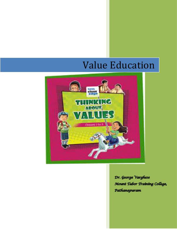 Value education 1