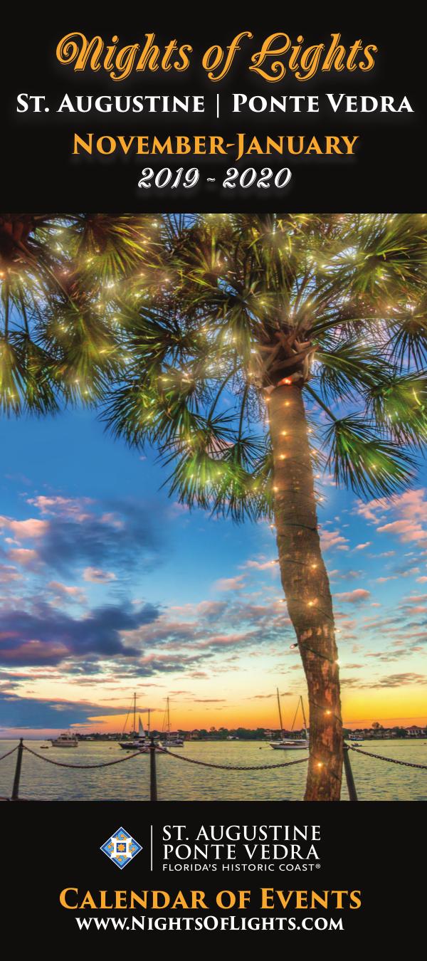 Florida's Historic Coast Calendar of Events Nights of Lights Nov 2019-Jan 2020