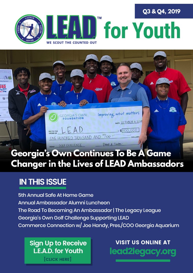 LEAD eMagazine L.E.A.D. For Youth | Q3, Q4 2019
