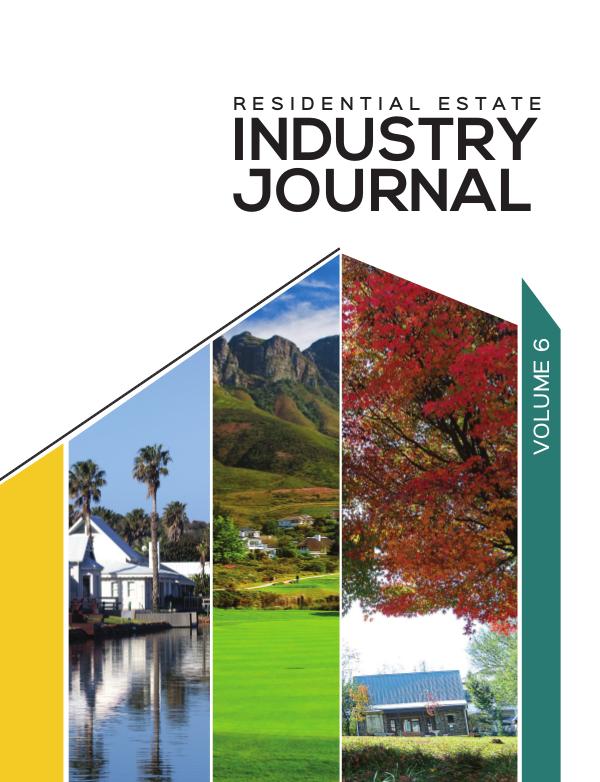 Residential Estate Industry Journal REIJ 6 ARC Journal 2019