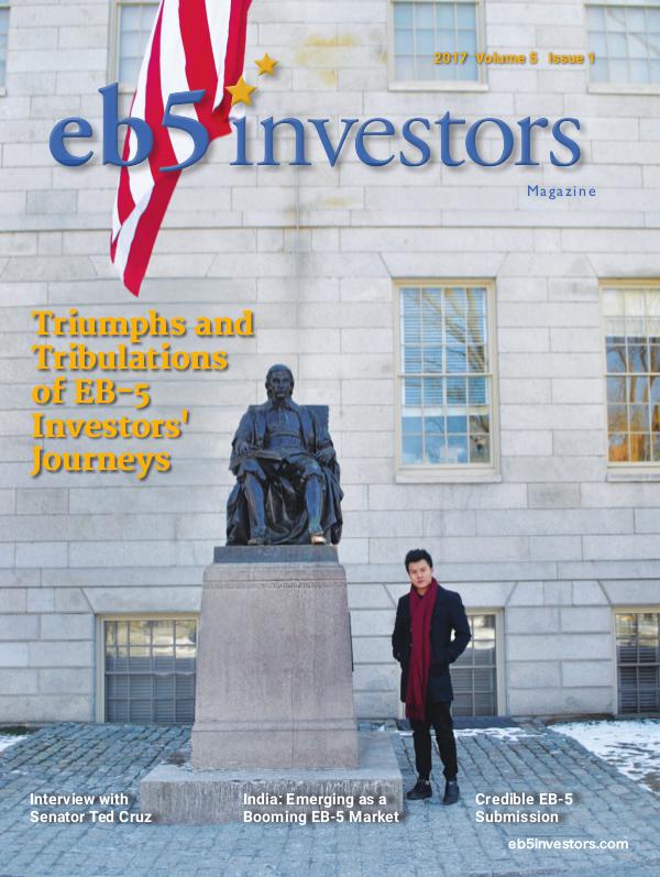 EB5 Investors Magazine (English Edition) Volume 5, Issue 1