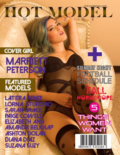 HOT MODEL MAGAZINE Hot Model Magazine Fall Issue 2015