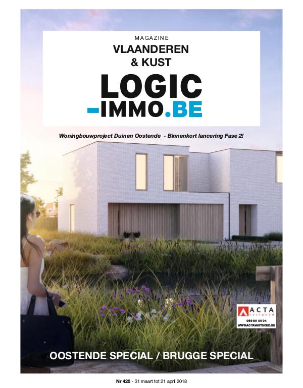 Magazine Logic-Immo : Oost- & West-Vlaanderen, Kust 420