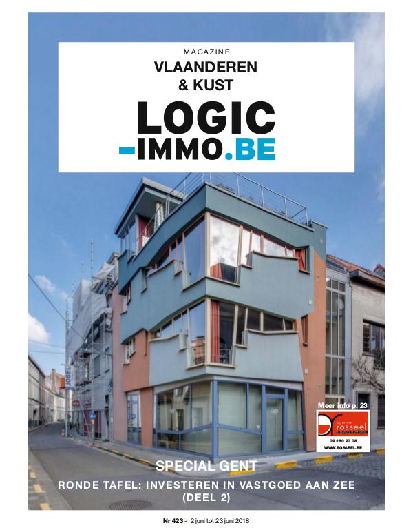 Magazine Logic-Immo : Oost- & West-Vlaanderen, Kust 423