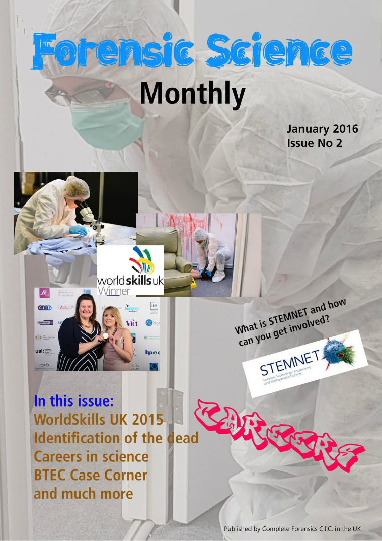 Forensic Science Monthly Issue 2 January 2016