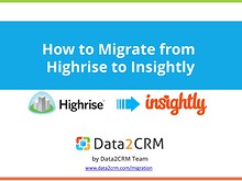 Highrise to Insightly Data Migration: Deal with It Easily