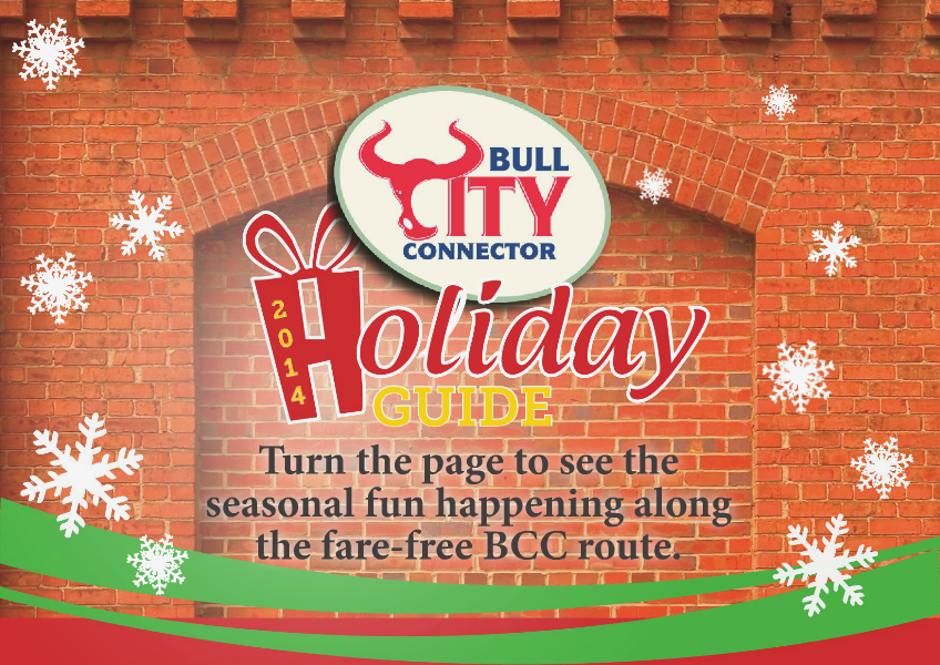 Bull City Connector Holiday Guide 1. Nov 2014