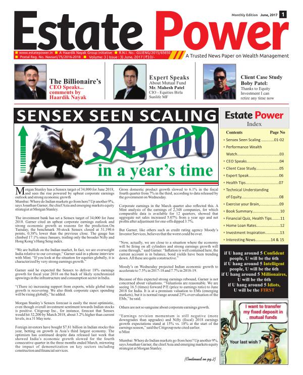 Estate Power Estate Power June 2017