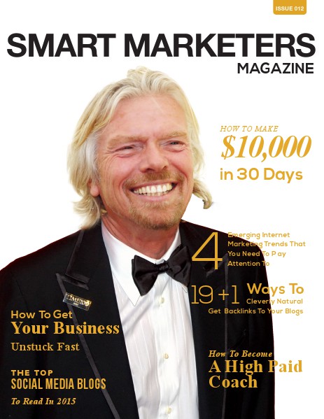 SMART MARKETERS MAGAZINE ISSUE 012